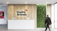 Brand Design for Inspire Brands - Reception signage